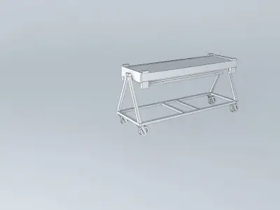 Hall A Quartz Class Calorimeter Free 3D model