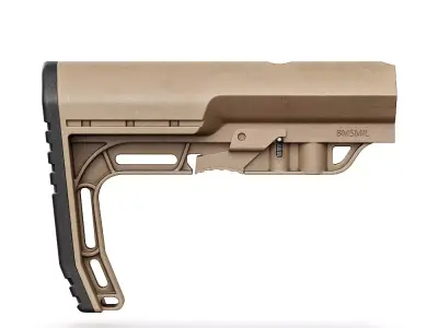 MFT - Battlelink Minimalist Stock Low-poly 3D model