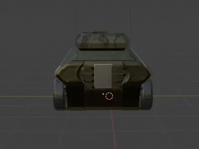 Armored personnel carrier Free 3D model