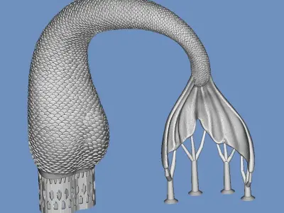 Mermaid tail Free 3D print model