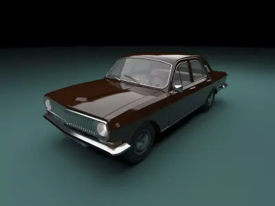 GAZ 24 3D model