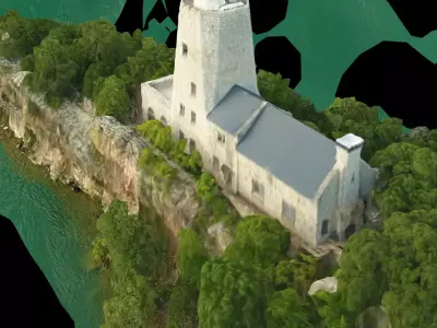 Tucker Tower in Oklahoma 3D model