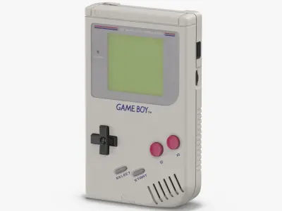 Nintendo Game Boy 3D model