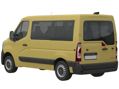 Renault Master 2020 Passenger L1H1 3D model