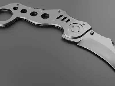 Hawkbill Knife 3D model