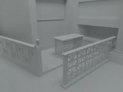 Rome Catacombs Cubicula 3D model