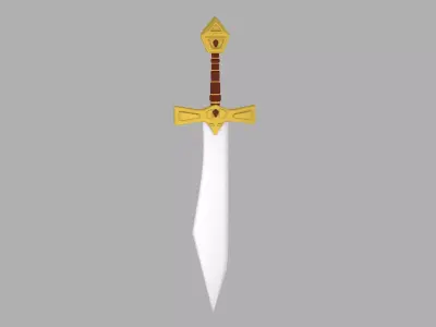 Sword 3D model 8