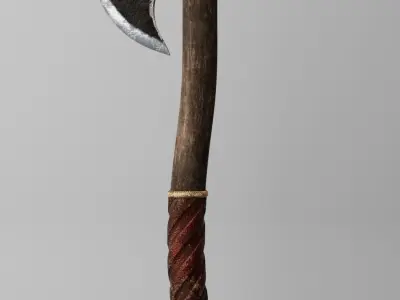Seljuk Axe Free 3D model