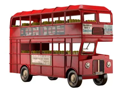 London bus 3D model