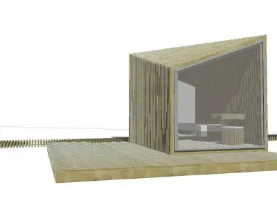 Creative Design-Holiday Cabin-03 3D model