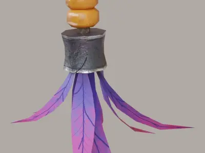 Scandinavian Axe Low-poly 3D model