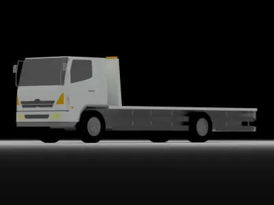 Low Poly Truck Pack Low-poly 3D model