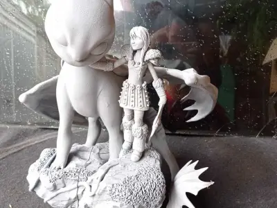 Astrid Hofferson -Statue  3D print model