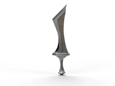 Iron Wood Sword 3D model