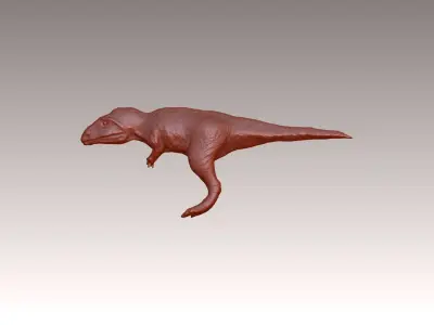 Giganotosaurus Dinosaur 3D print model