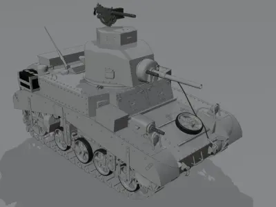 m3 honey tank 3D model