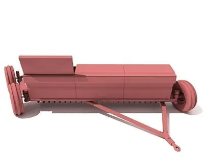 Seeding Machine 3D model