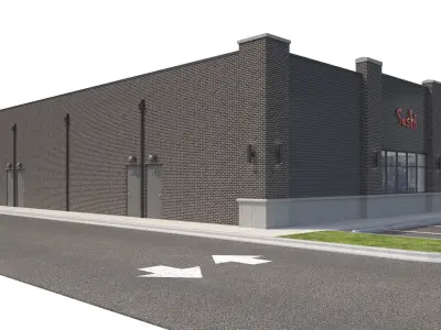 Retail-183 Retail Store 3D model