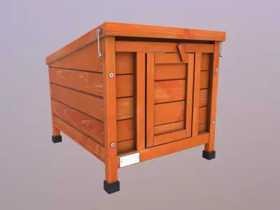 Pet Cage 3D Model 3D model