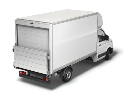MAN TGE Luton 2021 3D model