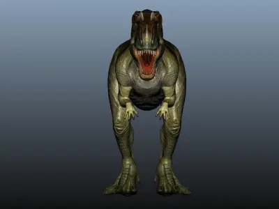 Ceratosaurus dinosaur 3D model