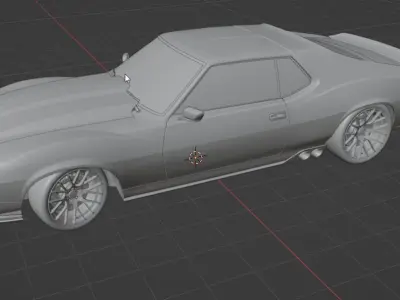 AMC Ringbrothers Javelin Defiant 1972 3D model