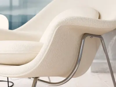  Replica Eero Sanguine Armchair Model, White  purchase