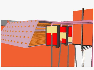 AT solar power tower 2 3D model