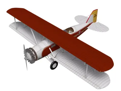 Boeing Model 40B 3D model