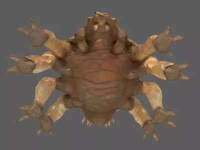 Creature 3D model order