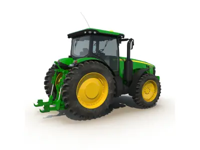 Tractor John Deere 8335R 3D model