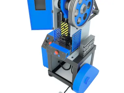 Machine tool mechanical press K2116B 3D model