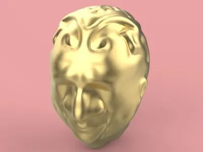 firs head sculpting 3D model