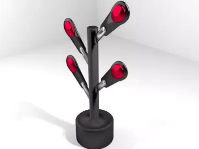 Martial-Art Training Equipment - Punching Target 3D model
