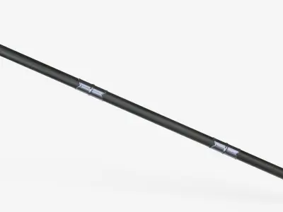 Japanese Spears Collections Black 3D model