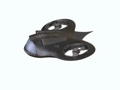 Secret Aircraft  Free 3D model