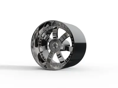 ASANTI AF121 WHEEL 3D MODEL 3D model