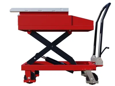 Lowpoly hydraulic truck Low-poly 3D model