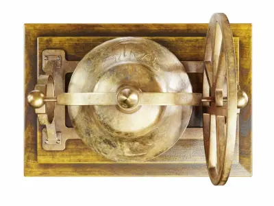 The bell brass 3D model