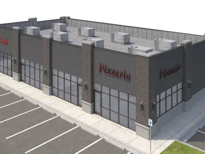 Retail-183 Retail Store 3D model