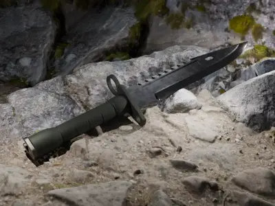 M9 Bayonet Free 3D model