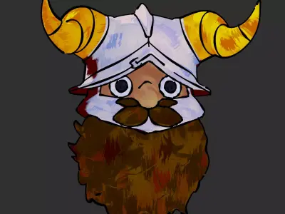 Dungeon Meshi senshi  Free 3D model