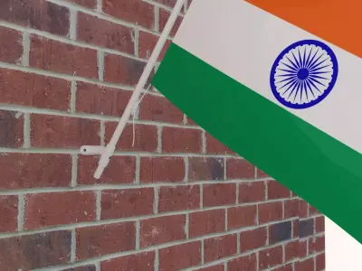 Flag of India 3D model purchase
