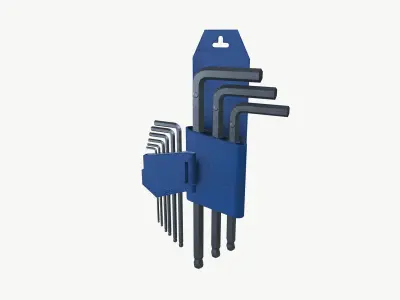 Allen key 3D model purchase