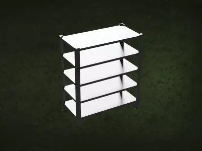 Rack Metals Series ContainerKeepItems G2 N4-6 3D model