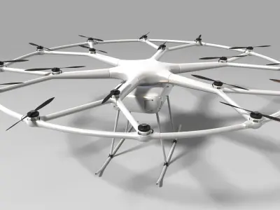 Volodrone utility drone 3D model
