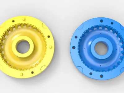 Mold for diecast military KAMA Scale 1 to 10 a 1 to 14 a 1 to 25 3D print model