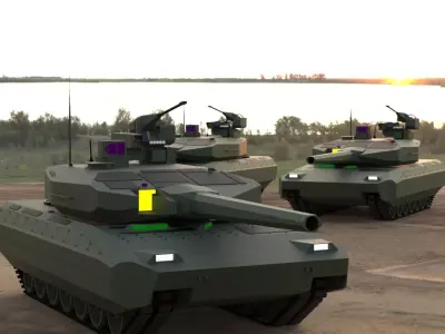LEOPARD 2 EMAS22 MODERNIZATION 3D model
