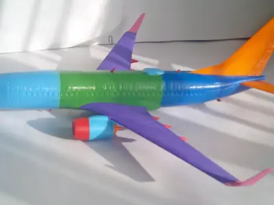 181113 Model kit Boeing 737-700 Sharklet Up 3D print model