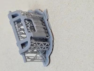 John Deere Gator 855D UTV in 1 to 24 scale  3D print model